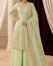 Pale Green Silk Suit