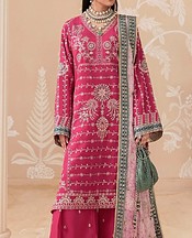 Dark Pink Silk Suit