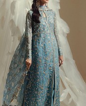 Hippie Blue Organza Suit