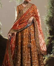 Dull Orange Net Suit