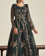 Alizeh Black Chiffon Suit- Pakistani Chiffon Dress