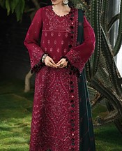 Magenta Paper Cotton Suit