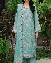 Green Paper Cotton Suit