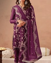 Plum Chiffon Suit