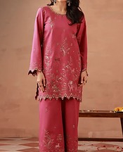 Pink Silk Suit (2Pcs)