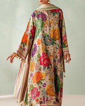 Baroque Multi Viscose Suit- Pakistani Winter Clothing