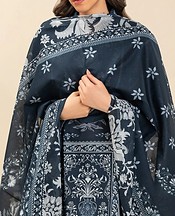 Charcoal Lawn Suit
