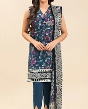 Denim Blue Lawn Suit