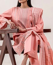 Pink Lawn Suit