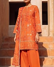 Bonanza Rust Jacquard Suit- Pakistani Winter Clothing