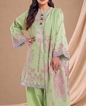 Light Green Jacquard Suit