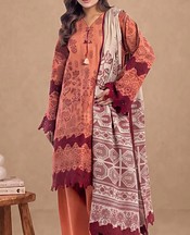 Coral Jacquard Suit