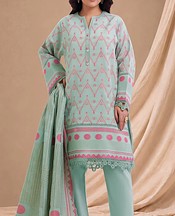 Pale Blue Jacquard Suit