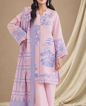 Pink Pearl Jacquard Suit