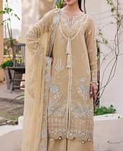 Daria Beige Chiffon Suit- Pakistani Chiffon Dress