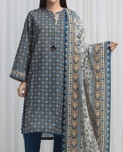 Teal Khaddar Suit