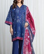 Blue Khaddar Suit
