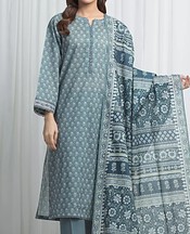 Edenrobe Regent Grey Lawn Suit- Pakistani Lawn Dress