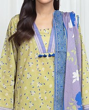 Edenrobe Sand Lawn Suit- Pakistani Designer Lawn Suits
