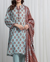 Light Turquoise Khaddar Suit
