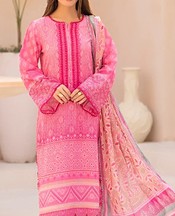 Ellena Pink Lawn Suit- Pakistani Designer Lawn Suits