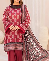 Faded Red Lawn Suit