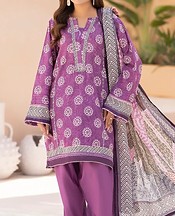 Ellena Light Plum Lawn Suit- Pakistani Designer Lawn Suits