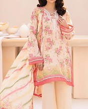 Oyster Pink Lawn Suit