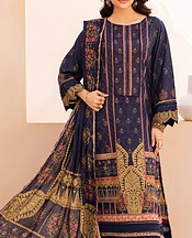 Navy Lawn Suit