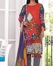 Multi Lawn Suit