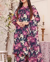 Feathers Multi Lawn Suit- Pakistani Designer Lawn Suits