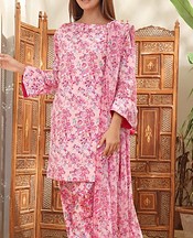Feathers Pink Lawn Suit- Pakistani Designer Lawn Suits