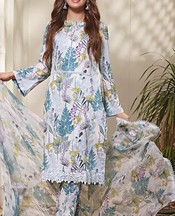 Feathers Multi Lawn Suit- Pakistani Lawn Dress