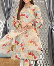 Feathers Multi Lawn Suit- Pakistani Designer Lawn Suits