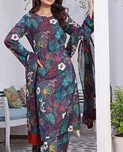 Feathers Multi Lawn Suit- Pakistani Designer Lawn Suits