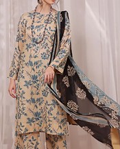 Feathers Ivory Lawn Suit- Pakistani Lawn Dress