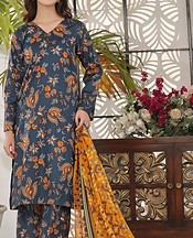 Feathers Pickled Bluewood Lawn Suit- Pakistani Designer Lawn Suits
