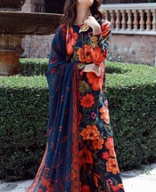 Feathers Multi Lawn Suit- Pakistani Designer Lawn Suits