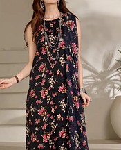 Feathers Black Lawn Suit- Pakistani Lawn Dress