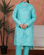 Turquosie Lawn Suit