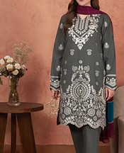 Dark Grey Lawn Suit
