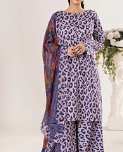 Pink Flare/Blue Lawn Suit
