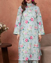 Pale Aqua Lawn Suit