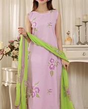 Feathers Lilac Lawn Suit- Pakistani Lawn Dress