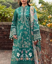 Florent Teal Lawn Suit- Pakistani Lawn Dress