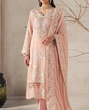 Light Pink Chiffon Suit
