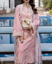 Pink Lawn Suit