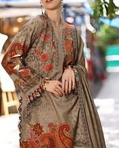 Charizma Beige Staple Suit- Pakistani Winter Dress