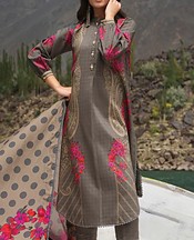 Charizma Dark Grey Staple Suit- Pakistani Winter Dress