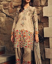 Charizma Tan Staple Suit- Pakistani Winter Dress